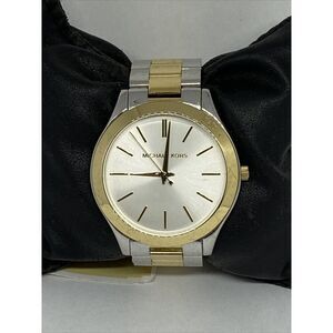 Michael Kors Slim Runway MK3198 Women's Stainless Steel Analog Dial Watch MP761